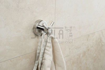 Нержавеющая двойная вешалка SLZD 01 арт: 62010 Sanela Чехия (фото, схема)