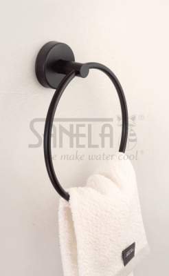Нержавеющий полотенцедержатель SLZD 05N арт: 62051 Sanela Чехия (фото, схема)