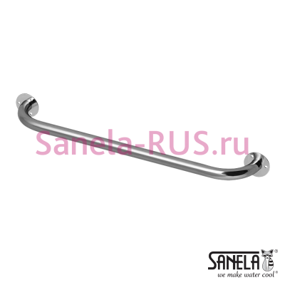 Нержавеющий прочный универсальный поручень SLZM 02DX арт: 49025 Sanela Чехия (фото, схема)