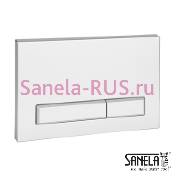 Кнопка SLW 50 (для инсталляции SLR 21, белая пластмасса)