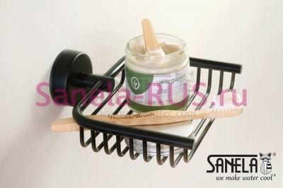 Нержавеющая мыльница SLZD 18N арт: 62181 Sanela Чехия (фото, схема) Нержавеющая мыльница SLZD 18N арт: 62181 Sanela Чехия (фото, схема)