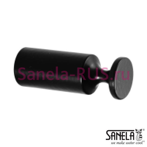 Нержавеющая вешалка, черная матовая поверхность