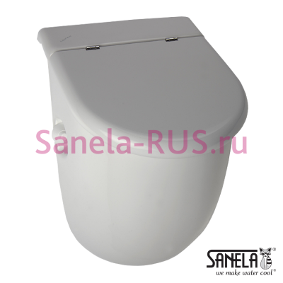 Автоматический писсуар Casa (Laufen) с крышкой SLP 33R арт: 01334 Sanela Чехия (фото, схема)