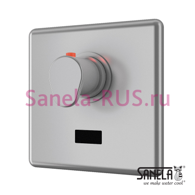 Автоматический душевой смеситель c термостатом SLS 02TB арт: 02027 Sanela Чехия (фото, схема)