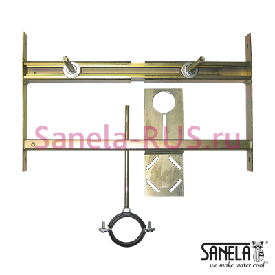 Монтажная рама для писсуара с радарным устройством смыва SLR 01L арт: 08015 Sanela Чехия (фото, схема)